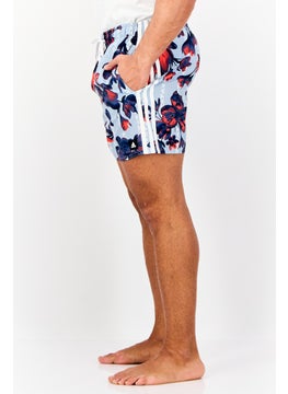 Adidas Men Floral Print Board Short, Multicolor  - Image 4