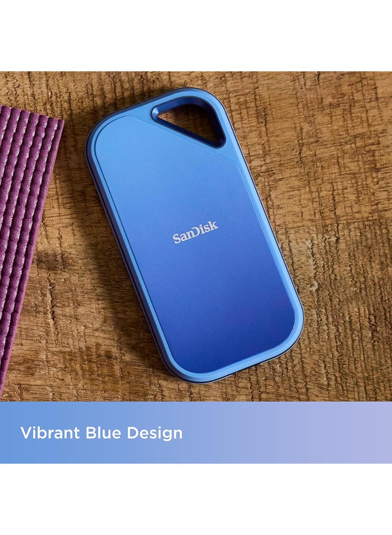 sandisk 4TB Creator PRO Portable, IP65 Rated, 3 Meter Drop Resistance, 2000MB/s Read & 2000MB/s Write, 5 Y Warranty -SDSSDE81C-4T00-G25 - Image 3