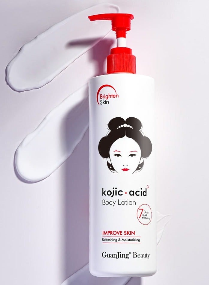 Kojic Acid Body Lotion Improve Skin Refreshing & Moisturizing 480g - Image 4