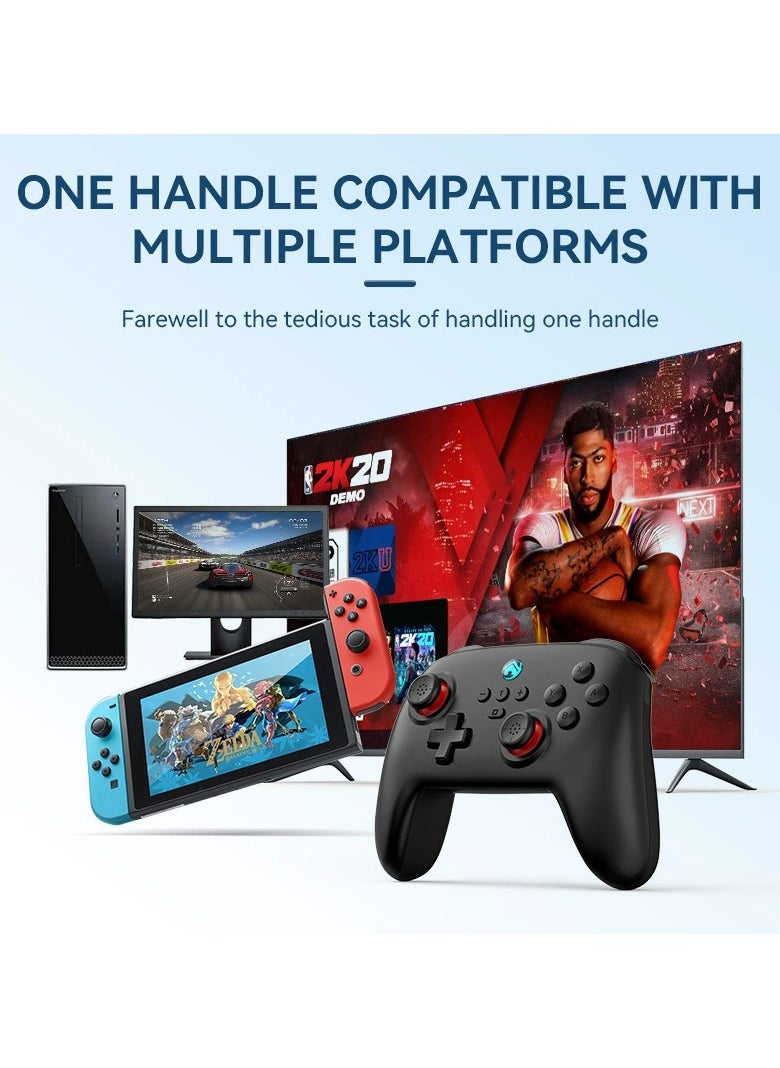 Generic S11 Switch Pro Wireless Bluetooth Controller Gamepad With Wake Up Vibration Motion Sensing Gamepad  - Image 3