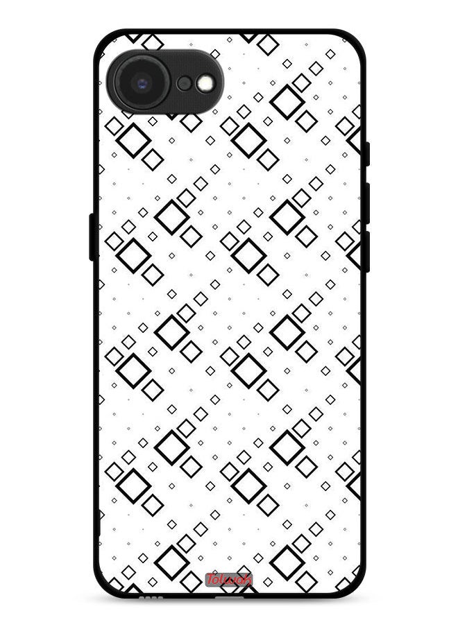 Tolwak - Apple iPhone 16e Protective Case Cover Square Abstract Digital Art - Image 1