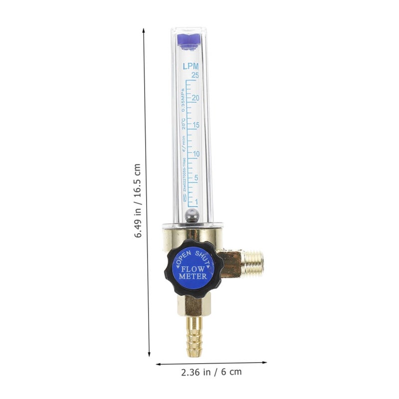 2Pcs Argon Carbon Dioxide Accurate Gas Metering Device for Welding and Gas Flow Regulation Essential Flow for Argon and Applications - Image 4