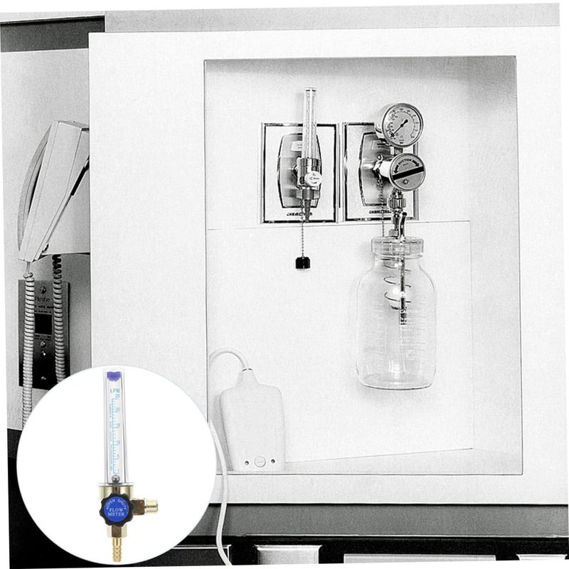 2Pcs Argon Carbon Dioxide Accurate Gas Metering Device for Welding and Gas Flow Regulation Essential Flow for Argon and Applications - Image 3