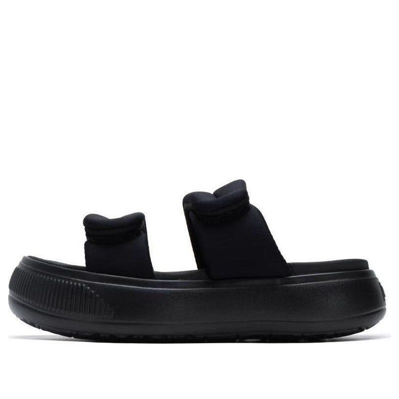 PUMA (WMNS) PUMA Mayu Puffy Slides 'Black' - Image 1