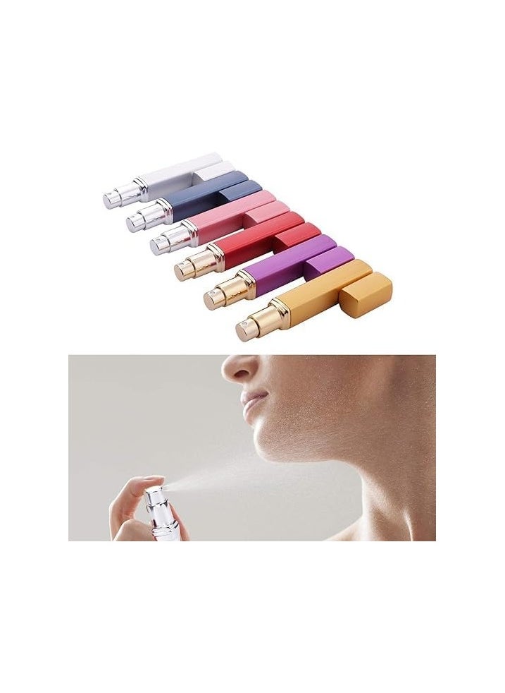 Generic 12ml Luxury Mini Refillable Perfume Bottle - Travel Atomizer Sprayer, Round Tube Pump, Empty Cosmetic Perfume Bottle for Perfume Lovers (Black)  - Image 4