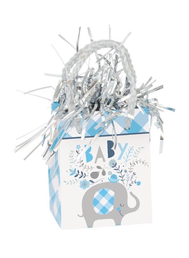 Unique Gift Bag Balloon Weight Blue - Image 2