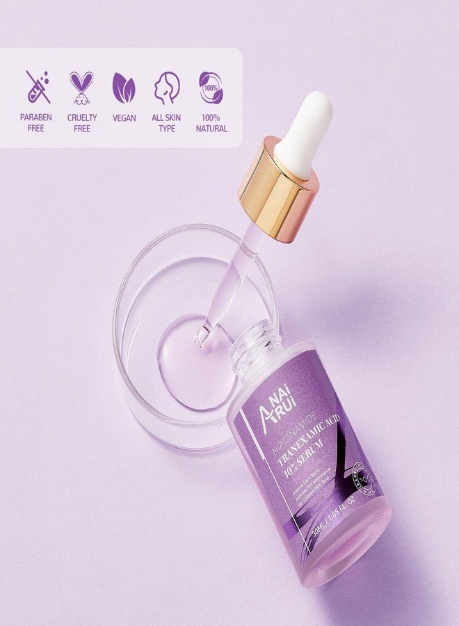 ANAI RUI 10% Tranexamic Acid Serum With Niacinamide,Kojic acid, Arbutin,Ceramide, for Uneven Skin Tone 1.05 FL.Oz - Image 5
