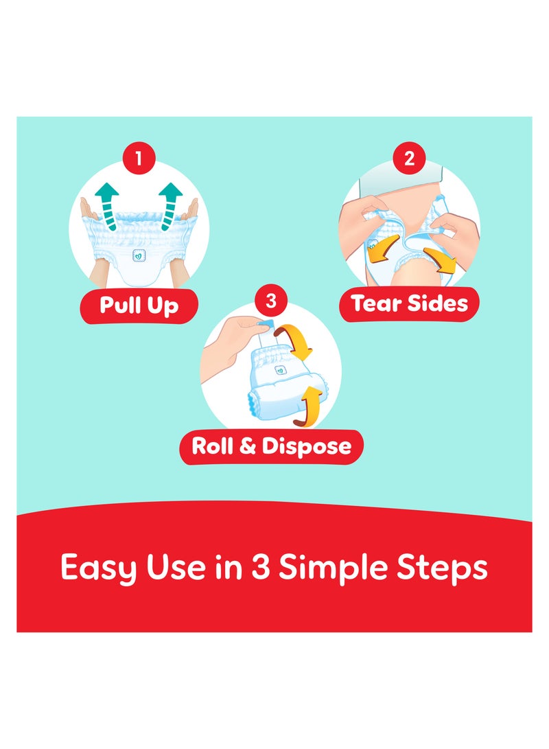 Pampers Pack Of 76 Ultimate Comfort Pant Diapers Size 5, 12 - 18 Kg, Lotion Infused With Aloe Vera And Vitamin E - Image 5