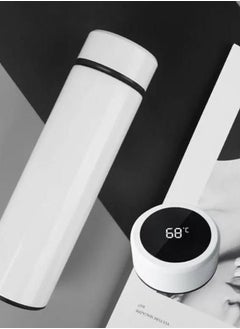 Generic Temperature Display Vacuum Flask, Stainless Steel Water Bottle 17Oz Thermos With Led Touch Screen Tempreture Display With Double Wall Vacuum Insulated Sweatproof Sport Design, Coffee Thermal Mug mulitcolour  - Image 3