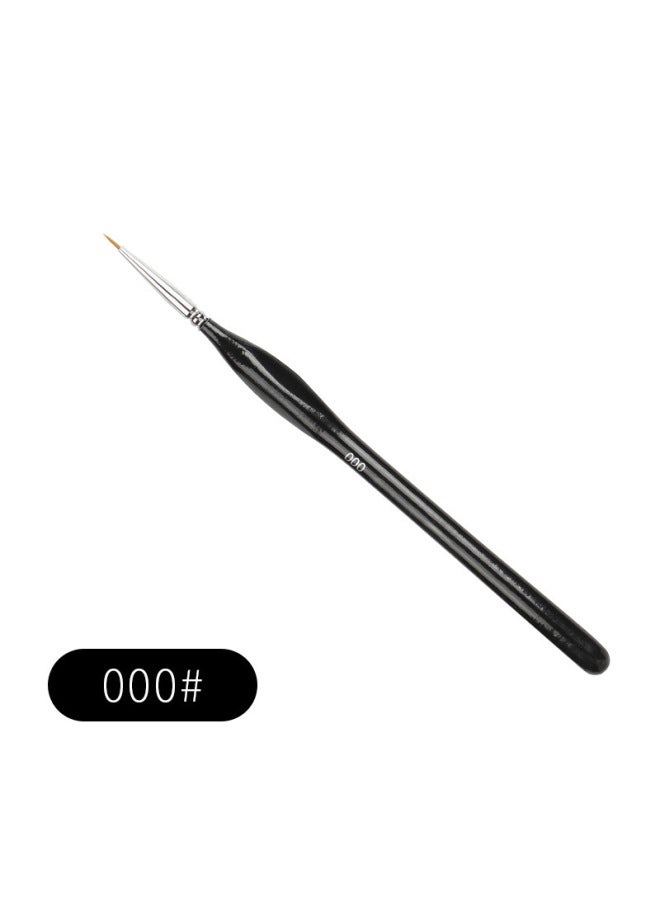 Nine Extremely Three-sided Drawing Pen Watercolor Gouache Brushwork Outline Tracing Pen Drawing Surface-drawing Photo Pen Extra Traditional Chinese Painting Hand-painted - Image 1