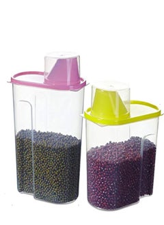 2- Easy Lock can, a large can and a smaller one, to keep all kinds of legumes, safer