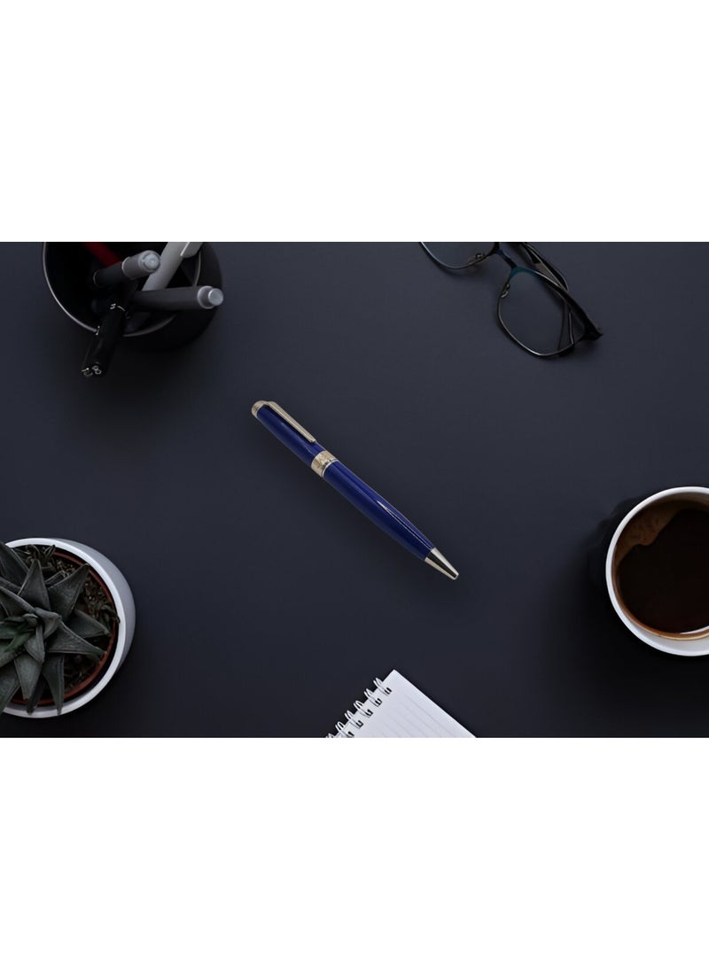 جدوار - قلم ستيل ، يحتوي الحبر الأزرق - أداة كتابة فاخرة تجمع بين الأناقة والأداء المميز - Image 1