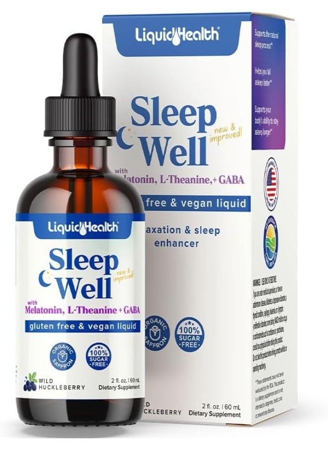 LIQUIDHEALTH Liquid Health Sleep Well Gluten Free, 59 ml (Pack of 1)  - Image 1