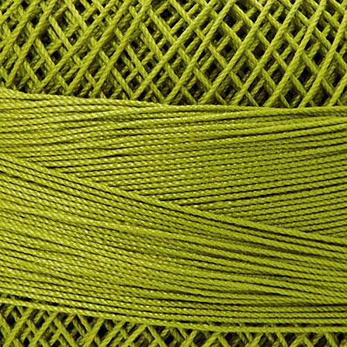 LIZBETH Handy Hands Lizbeth Premium Cotton Thread, Size 40, Spring Green - Image 2