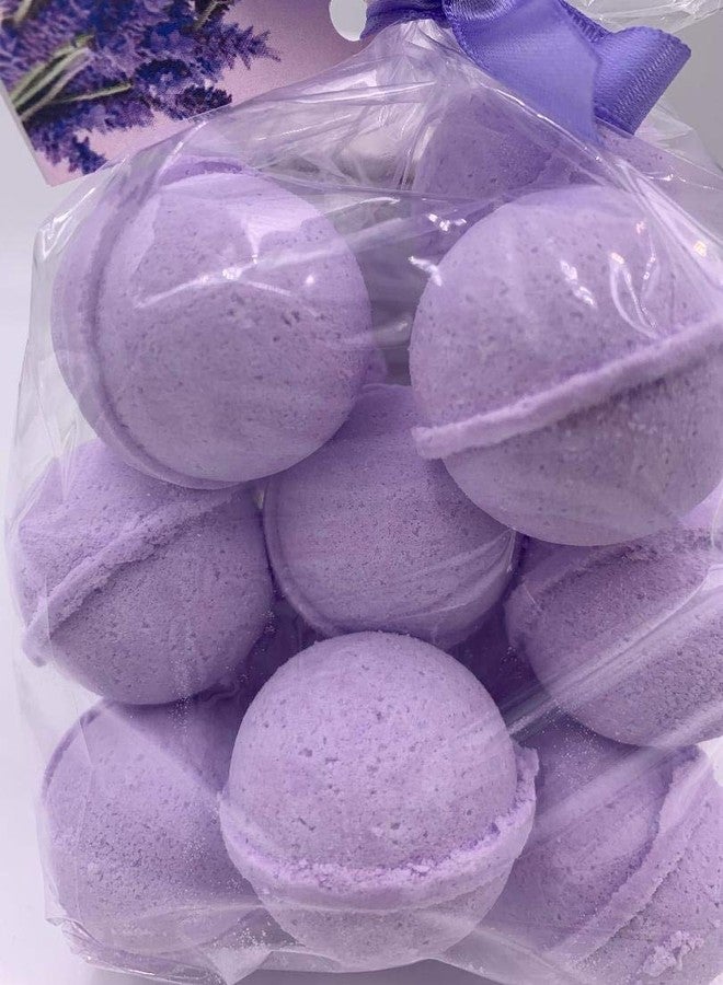 Spa Pure SpaPure TASSIE LAVENDER Bath Bombs - 14 Bath Fizzies made with Shea, Mango and Cocoa Butter, Ultra Moisturizing (12 Oz) Great for Dry Skin, All Skin Types (Tassie Lavender FBA) - Image 1