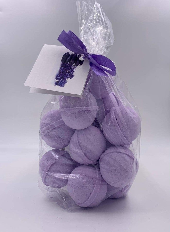 Spa Pure SpaPure TASSIE LAVENDER Bath Bombs - 14 Bath Fizzies made with Shea, Mango and Cocoa Butter, Ultra Moisturizing (12 Oz) Great for Dry Skin, All Skin Types (Tassie Lavender FBA) - Image 2