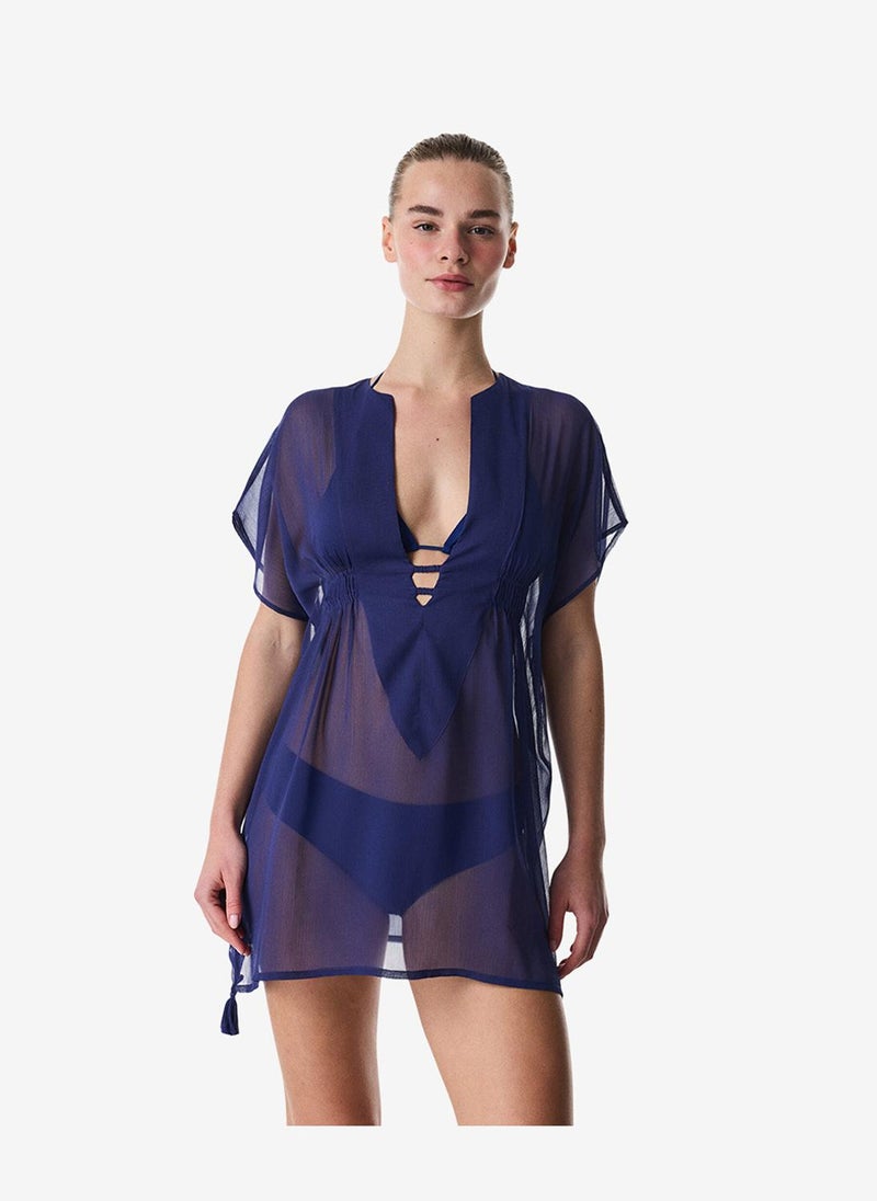 Penti Women Basic Navy Kaftan - Image 5