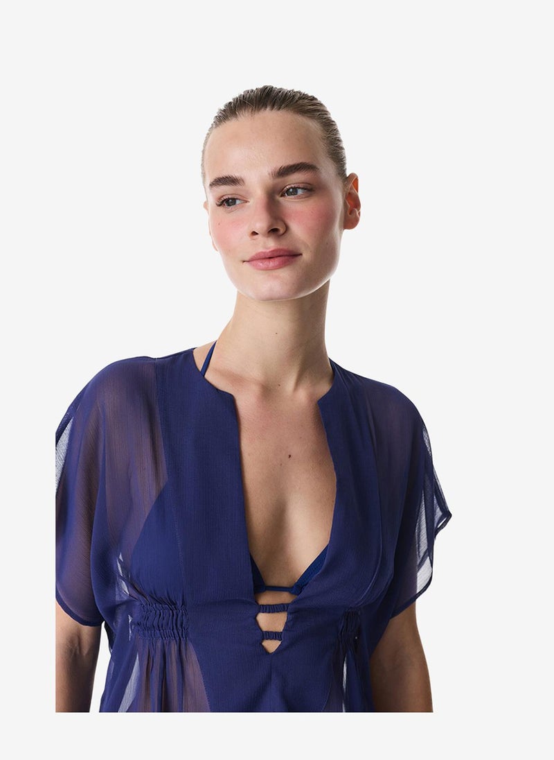 Penti Women Basic Navy Kaftan - Image 3