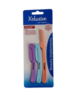 Xcluzive Facial & Body Hair Razor 3 pcs  - Image 1