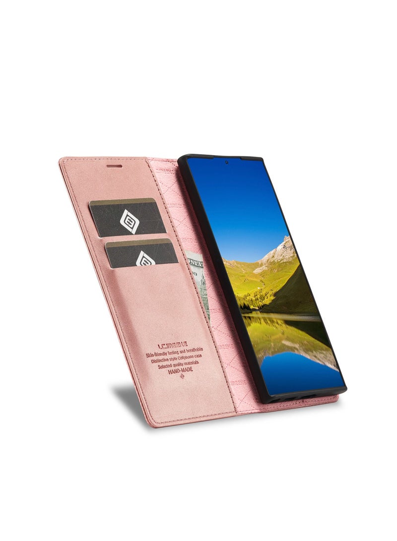 Suteni Flip Cover Leather Protective Case for Samsung Mobile Phone - Image 2