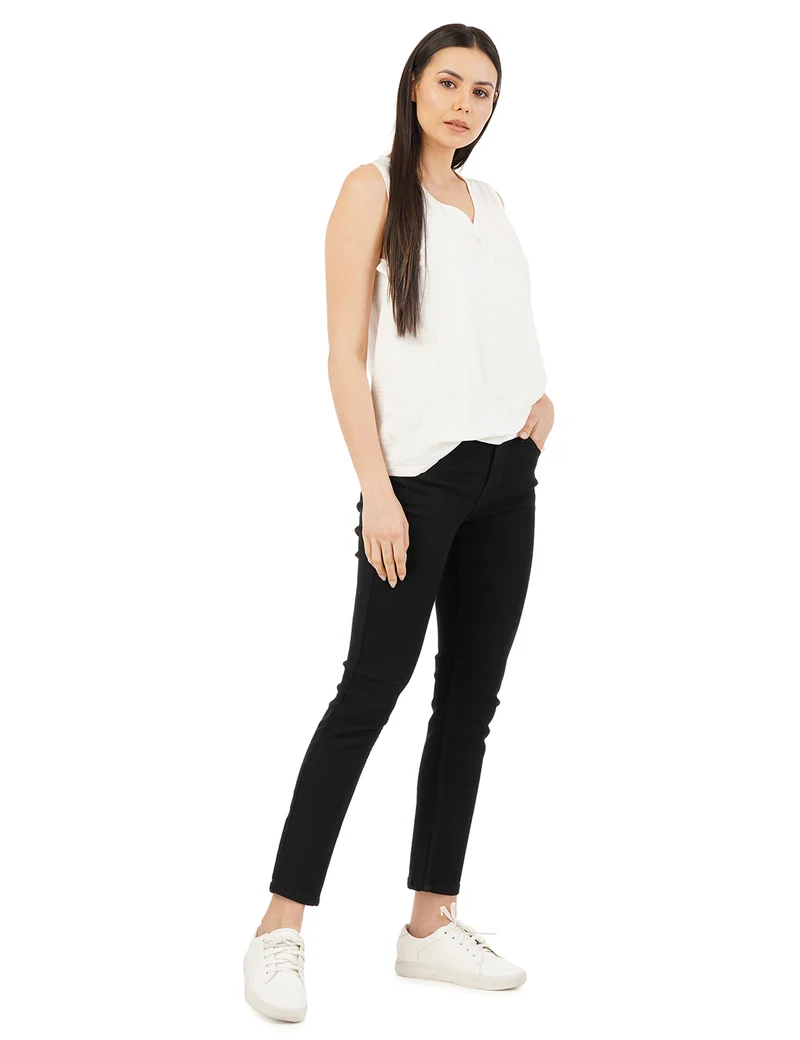 inkd  Women's Buttersoft Mid-Rise Skinny Fit Jeans- Stretchable for Women | Best Price UAE