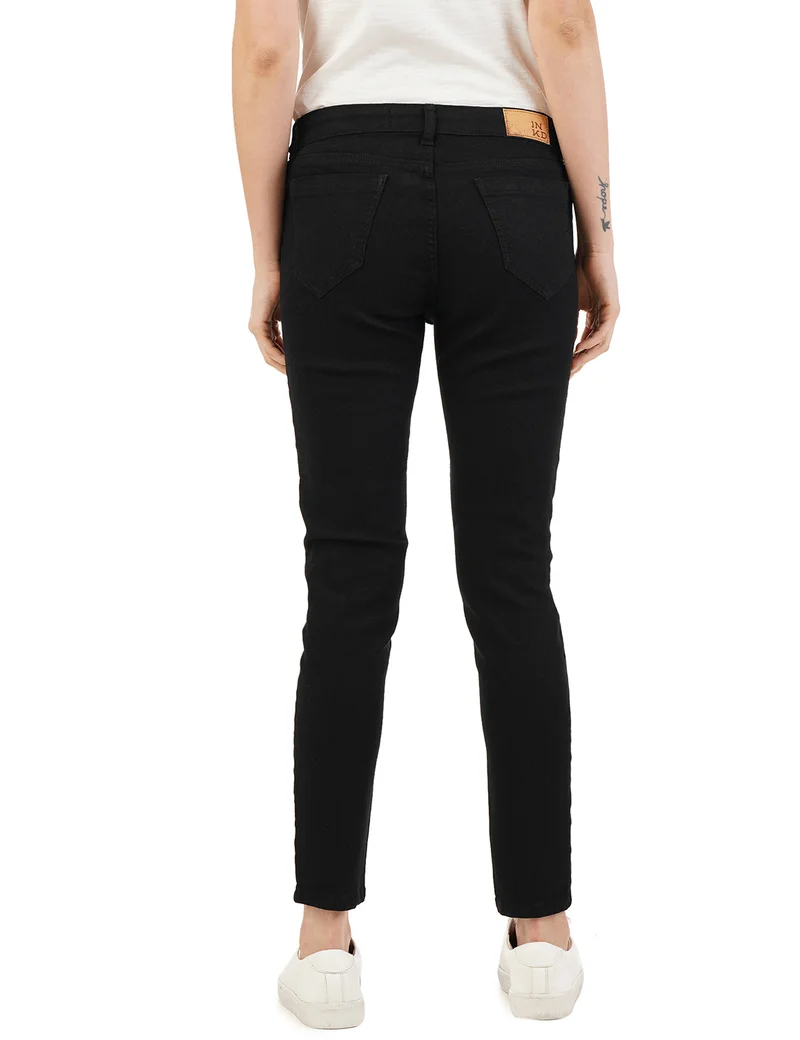 inkd  Women's Buttersoft Mid-Rise Skinny Fit Jeans- Stretchable for Women | Best Price UAE