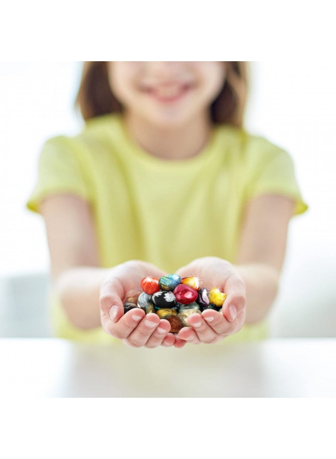 XXTOYS Rocks Collection 25PCS Rock and Mineral Education Set Gemstones for Kids Geology Gem Kit with Healing Chakra Gemstones, Tumbled Stones and More Identification Guide STEM Science Education - Image 5