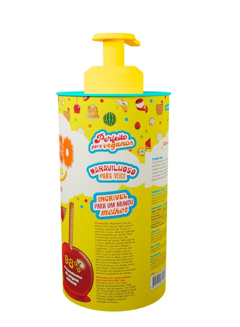 لولا من ريو. كريم تصفيف الشعر المجعد كاشينيو فيليز للأطفال - سلطة الفواكه 450 غ - Image 3