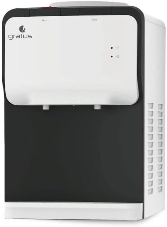 gratus GWTT21AC 2-Tap Table Top Hot & Cold Water Dispenser – Compact Design, Energy Efficient, 1 Year Full & 2 Year Compressor Warranty - Image 2