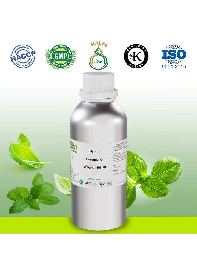 Allin Exporters Cypriol Essential Oil Pure Natural & Undiluted Therapeutic Grade For Skincare & Aromatherapy (500Ml)  - Image 3