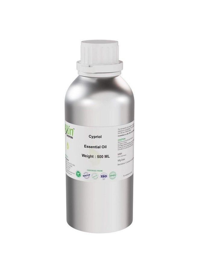 Allin Exporters Cypriol Essential Oil Pure Natural & Undiluted Therapeutic Grade For Skincare & Aromatherapy (500Ml)  - Image 1