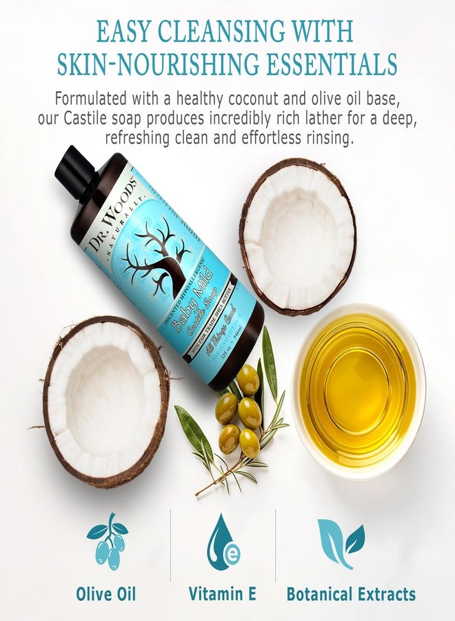 Dr. Woods Baby Mild Unscented Liquid Castile Soap with Organic Shea Butter, 32 Ounce - Image 5