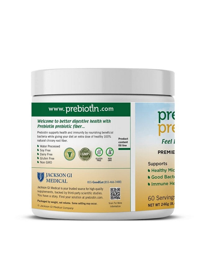Prebiotin Prebiotic Premier Fiber Dietary Supplement Powder 868 Oz Beneficial To Support Total Digestive Health Allinone Full Spectrum Prebiotic Enhances Immunity Gluten Free - Image 2