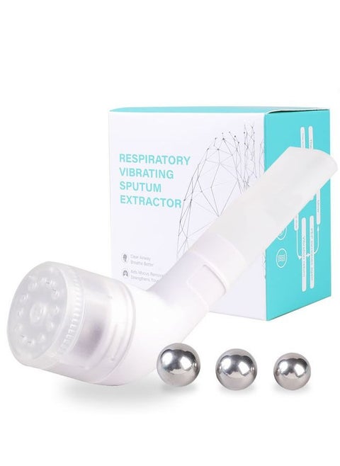 Breathing Exercise Device for Lungs, Mucus Removal Device for Breathing Problems, Portable Expiratory Breathing Exerciser with A Set of Accessories, Breathing Trainer for Lung Cleanse