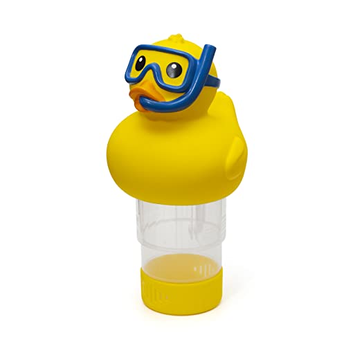 Doli Yearning Premium Floating Pool Chlorine Floater, Chlorine Dispenser for Chemical Tablets Fits 1" and 3" Tabs Bromine Holder (Duck)… - Image 1