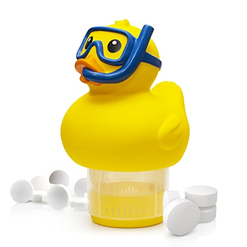 Doli Yearning Premium Floating Pool Chlorine Floater, Chlorine Dispenser for Chemical Tablets Fits 1" and 3" Tabs Bromine Holder (Duck)… - Image 5