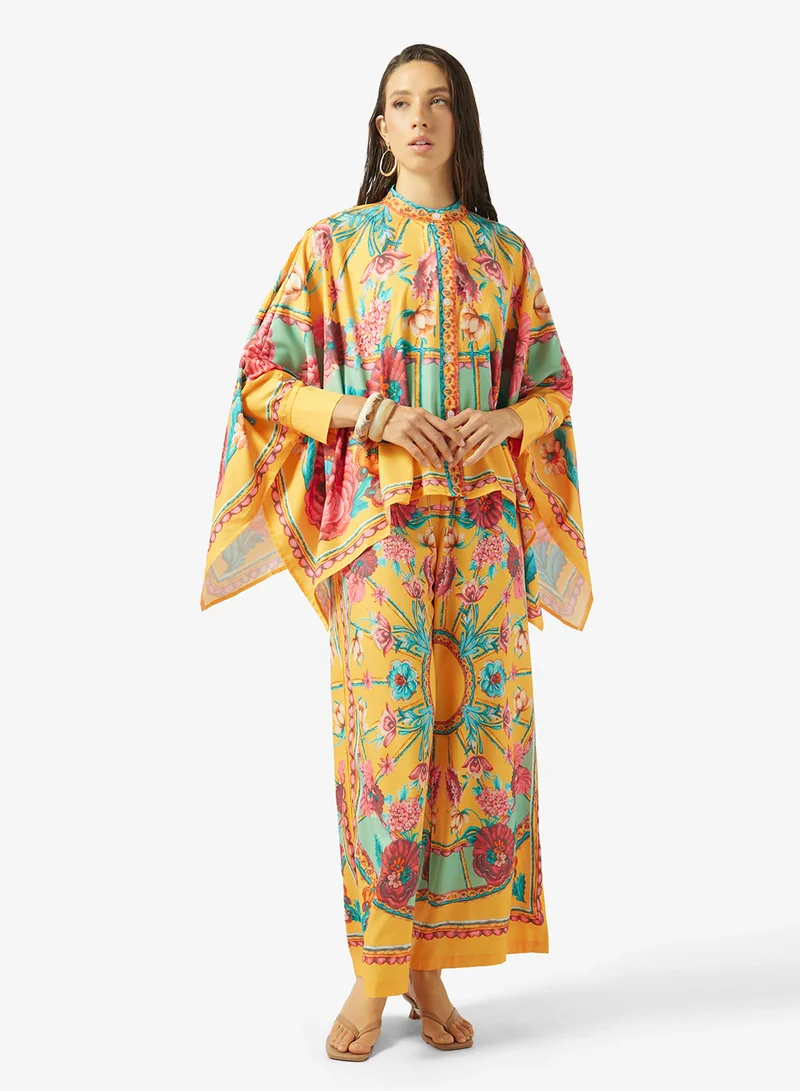 Soleira Printed Top & Pant Set