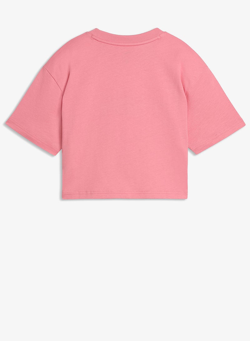 بوما تيشيرت شعار الشباب الأساسي بلونين رقم - Image 5