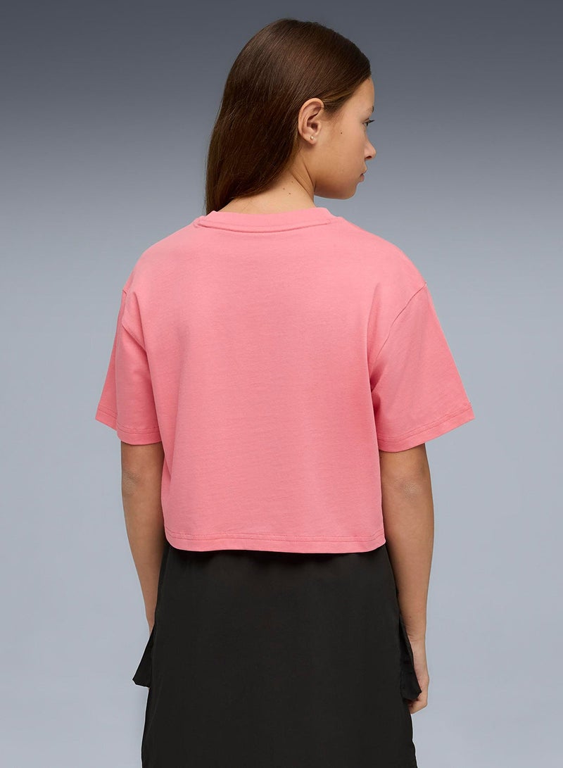 PUMA Youth Essential 2 Color No.1 Logo T-Shirt - Image 2