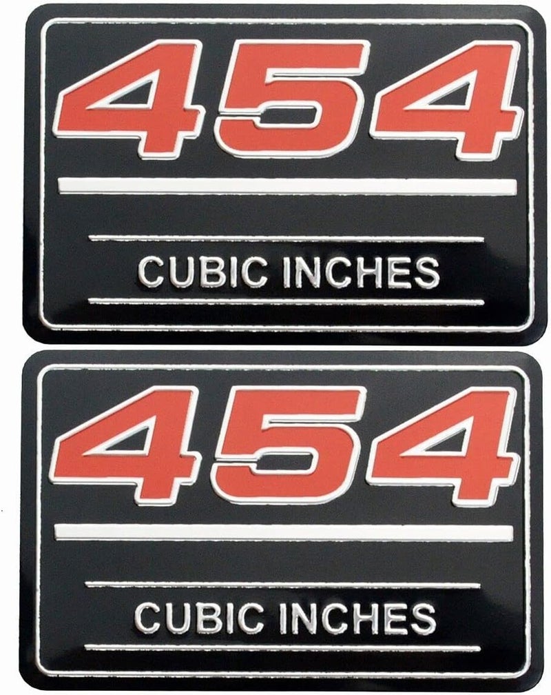 Aimoll 2X 454 Cubic Inch Emblem Badge - Image 1
