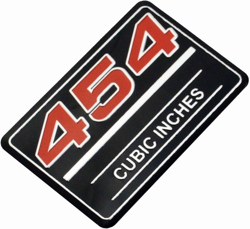 Aimoll 2X 454 Cubic Inch Emblem Badge - Image 2