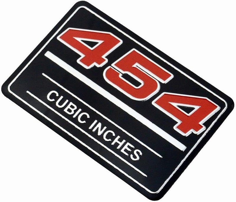 Aimoll 2X 454 Cubic Inch Emblem Badge - Image 3
