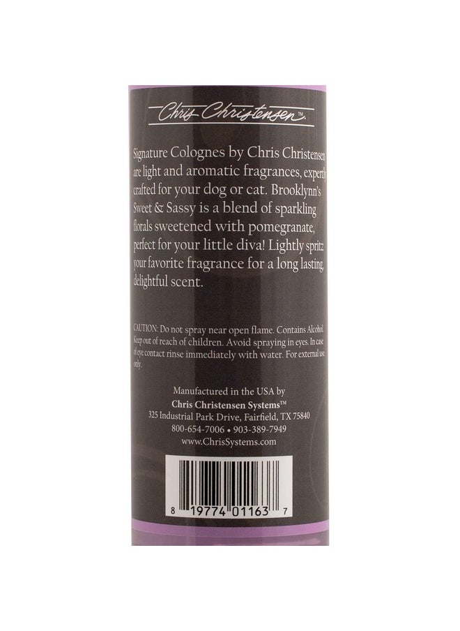 Chris Christensen - Smart Scents Brooklynn'S Sweet & Sassy Grooming Cologne, Groom Like A Professional, Long Lasting, Designer Fragrances, 16 Oz - Image 1