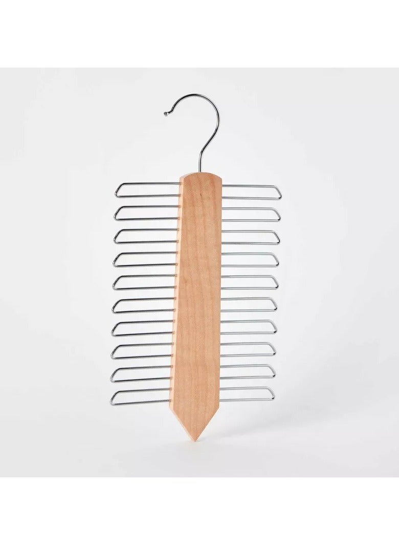 هوم بوكس علاقة ربطة عنق خشبية على شكل غابة - Image 4