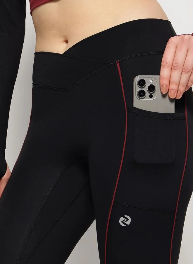 Zaecy  All Day Active Essential Leggings – Charcoal Grey for Women | Best Price UAE