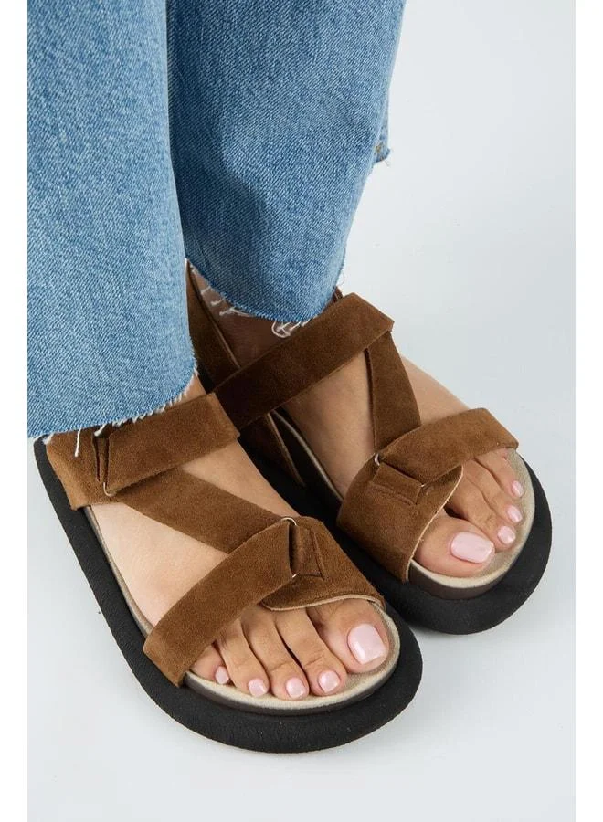 Manijero  Azelya 2 Women's Genuine Leather Buckle Strap Open-Toe Sandal. for Women | Best Price UAE