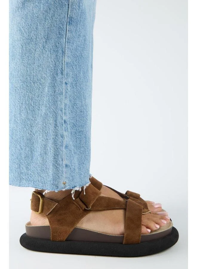 Manijero  Azelya 2 Women's Genuine Leather Buckle Strap Open-Toe Sandal. for Women | Best Price UAE