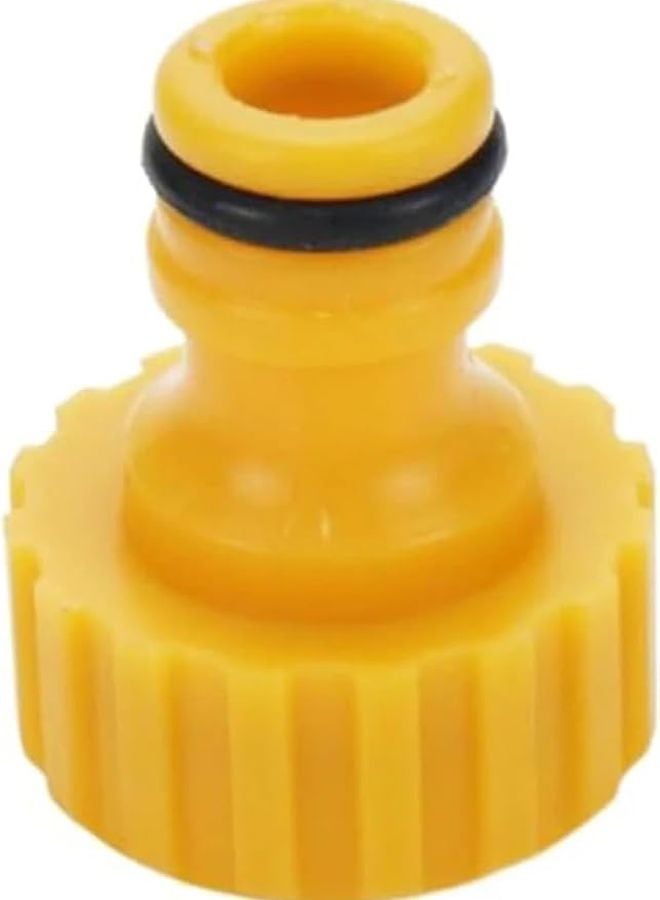 محول توصيل سريع للخرطوم الأصفر 20 قطعة 3 4 بوصة ملحقات أنابيب الحديقة لغسيل السيارات والري - Image 3