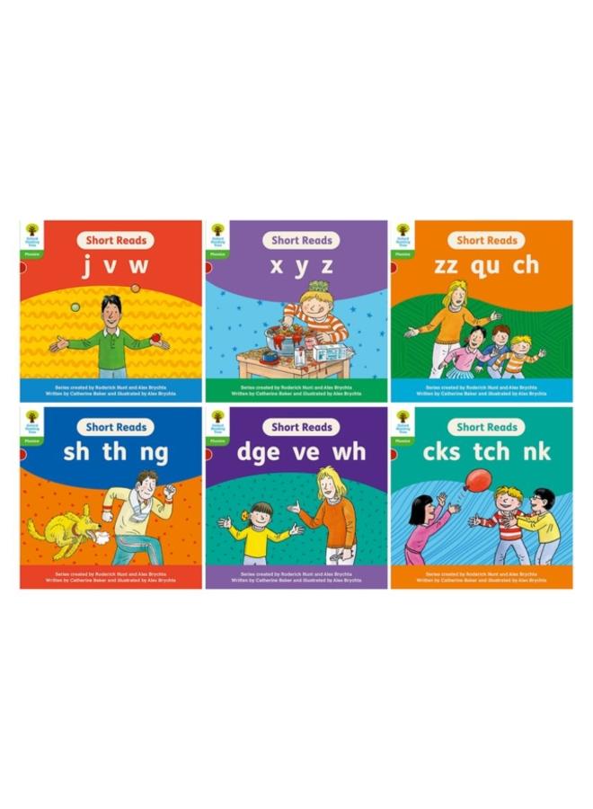 Oxford Reading Tree: Floppy's Phonics Decoding Practice: Oxford Level 2: Mixed Pack of 6 