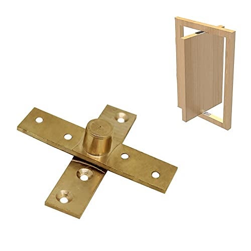 Volo 4-Inch 360 Degree Rotation Hidden Door Pivot Hinge, Hidden Door Safe Hinge/Door Hinge. Pack of 2 Pcs - Image 1